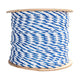 1/4 in / 600 ft / Blue / White SK-PPR-1-4x600ft-BlueWhite SGT KNOTS Twisted Rope