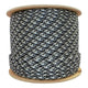 10mm x 656ft / White with Black and Blue Fleck MAR-BOU-10x656 SGT KNOTS Rope
