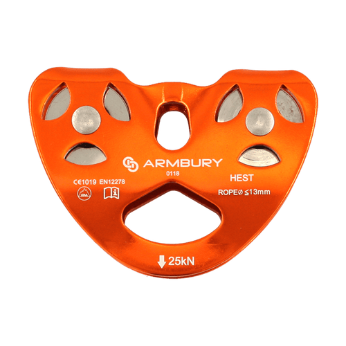 120mm x 88mm ARM-Pull-HestMobileDouble-Orange ARMBURY Climbing Gear