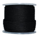 (#5) 5/32 in / 250 ft / Black SK-SBP-532x250-Black SGT KNOTS Solid Braid Rope
