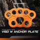 101mm x 158mm / Orange ARM-Rig-MPlate-Orange SGT KNOTS Climbing Gear
