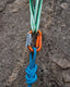 111mm x 62mm / Orange Gray / Orbit Twist ARM-Orbit-TwistLock ARMBURY Climbing Gear