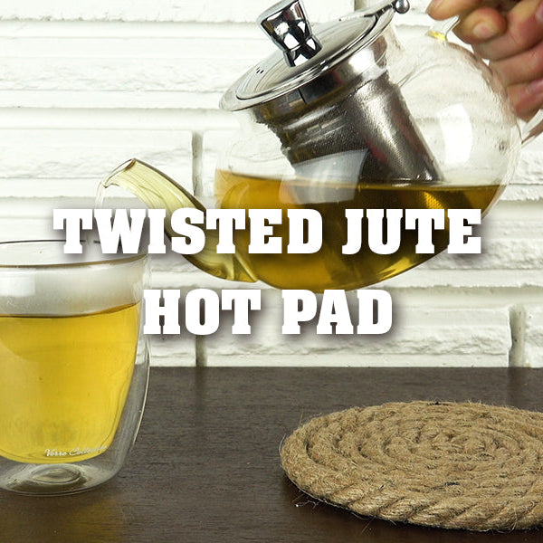 Twisted Jute Kitchen Hot Pad Tutorial