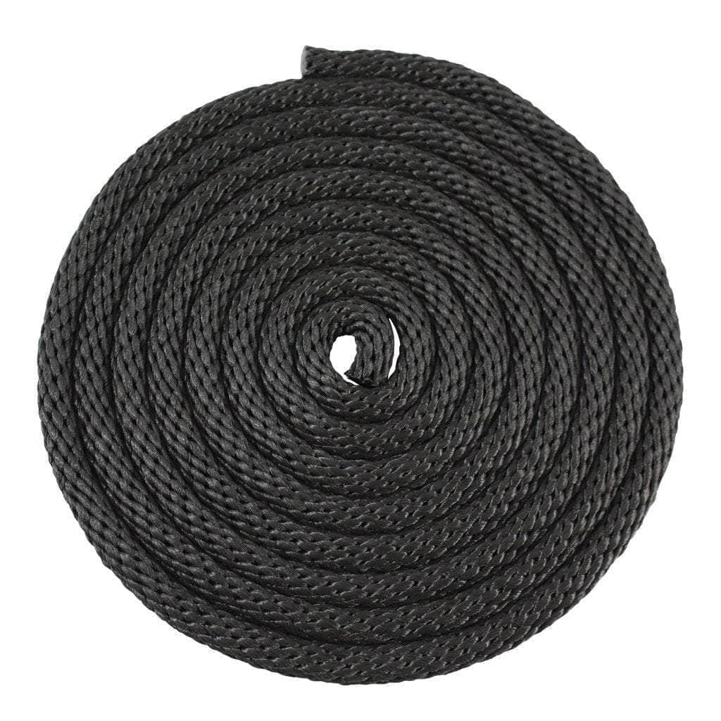 Roll Plastic Rope. Thick Black Rope Stock Photo - Image of carving,  seafaring: 128527410