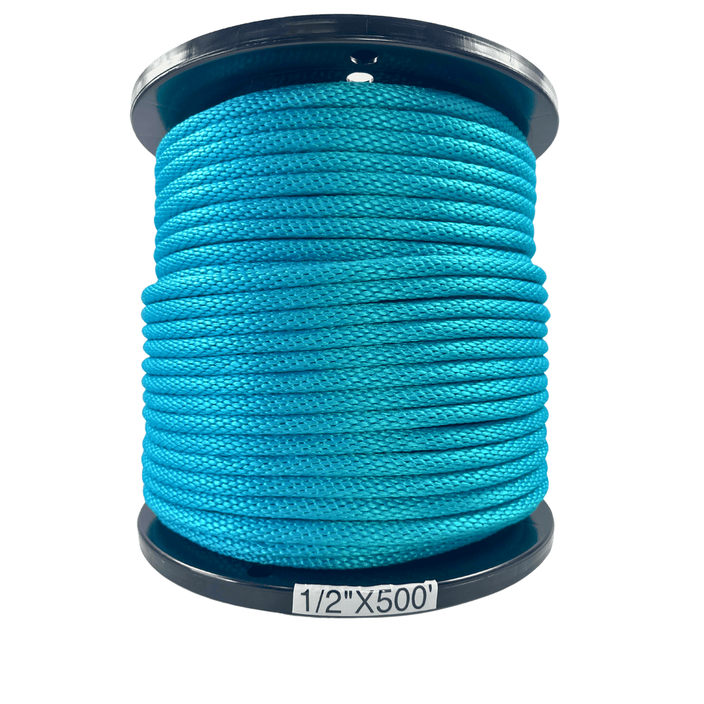 SGT KNOTS MFP Solid Braid Polypropylene Derby Rope - 1/4 Inch is