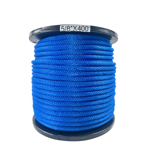Double Braided 100% Nylon Rope 100-ft x 5/8-inch-58-DB-100