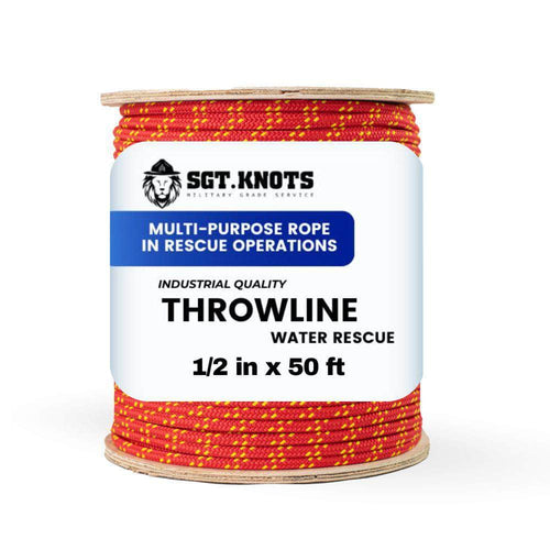 1/2 in x 50 ft SK-CCG-TL-12x50ft-Red SGT KNOTS Supply Co