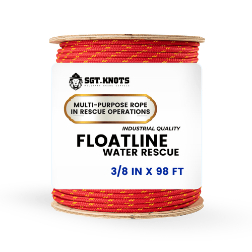 3/8 in x 98 ft SK-CCG-FLO-38x98ft-Red SGT KNOTS Supply Co
