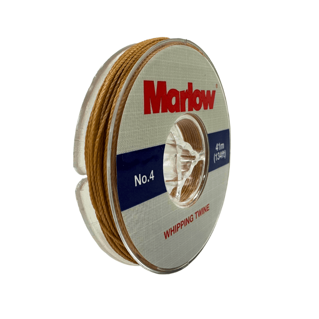  SGT Knots - Marlow Wax Polyester Whipping Twine #4 - for Rope  Splice, Whipping Ropes, Sail Twine, General Utility - 134 FT - Gold : Tools  & Home Improvement
