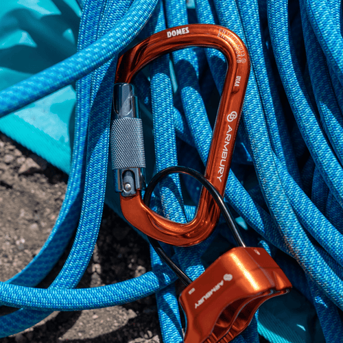 112mm x 75mm / Orange Gray / Domes Twist ARM-Domes-TwistLock ARMBURY Climbing Gear
