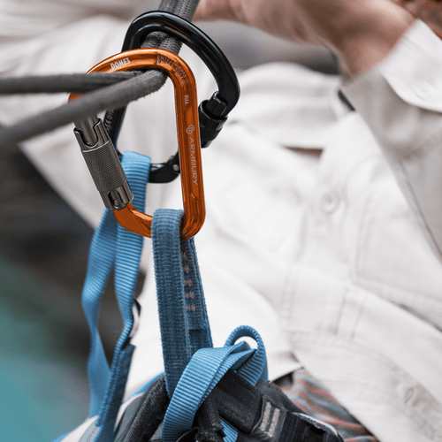 112mm x 75mm / Orange Gray / Domes Twist ARM-Domes-TwistLock ARMBURY Climbing Gear