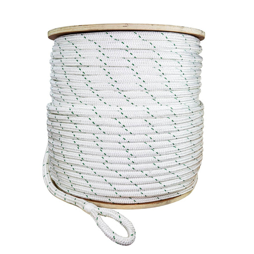 1-1/8 in / 1200 ft / White (May or May Not Include Green Tracer) SK-DBPR-1-18x1200 SGT KNOTS Double Braid Rope