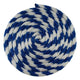 1/2 in / 10 ft / BlueWhite SK-MFP-BlueWhite-12-10 SGT KNOTS Solid Braid Rope