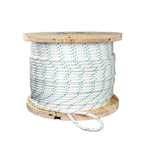 1/2 in / 1200 ft / White (May or May Not Include Green Tracer) SK-DBPR-12x1200 SGT KNOTS Double Braid Rope
