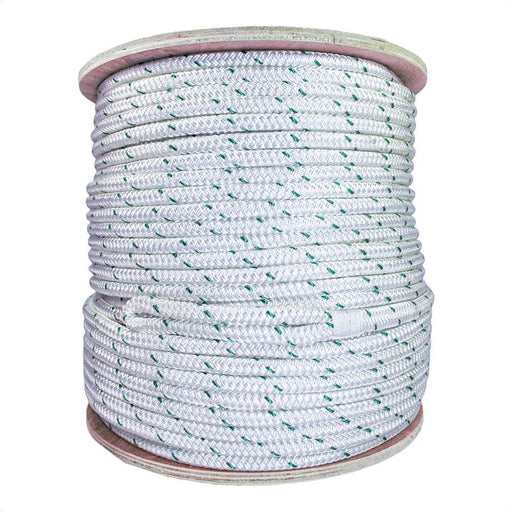 1/2 in / 600 ft / White (May or May Not Include Green Tracer) SK-DBPR-12x600 SGT KNOTS Double Braid Rope