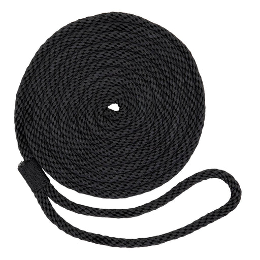 1/2 inch / 15 feet / Black SK-SBDL-12x15-Black2Pack SGT KNOTS Dock Line