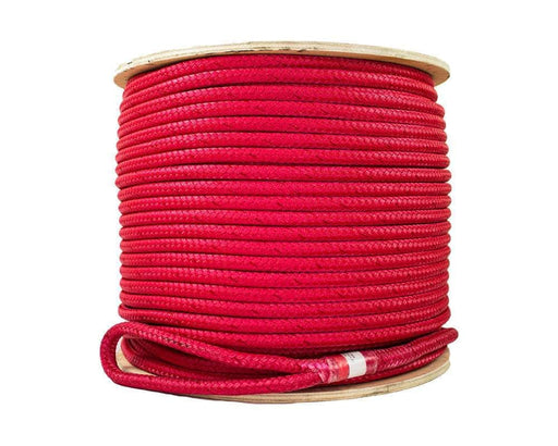 TINVHY 1/2Inch x 150ft Arborist Tree Rope, 16 Strand Braided Polyester Rope, High Strength Tree Rigging Rope for Halyard, Sailboat Weathered Line