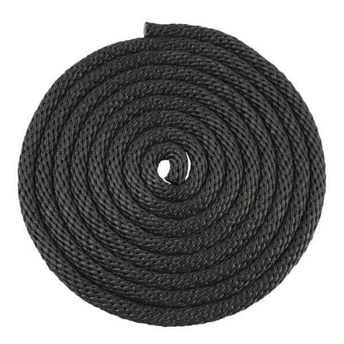 1/4 in / 10 ft / Black SK-MFP-Black-14-10 SGT KNOTS Solid Braid Rope