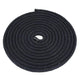 black Solid Braid Cotton Rope / Sash Cord