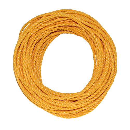 SGT KNOTS Reflective Polypropylene Rope - Waterproof Rope Used in Boating,  Yachting and Gardening - Orange (3/8in x 50ft)