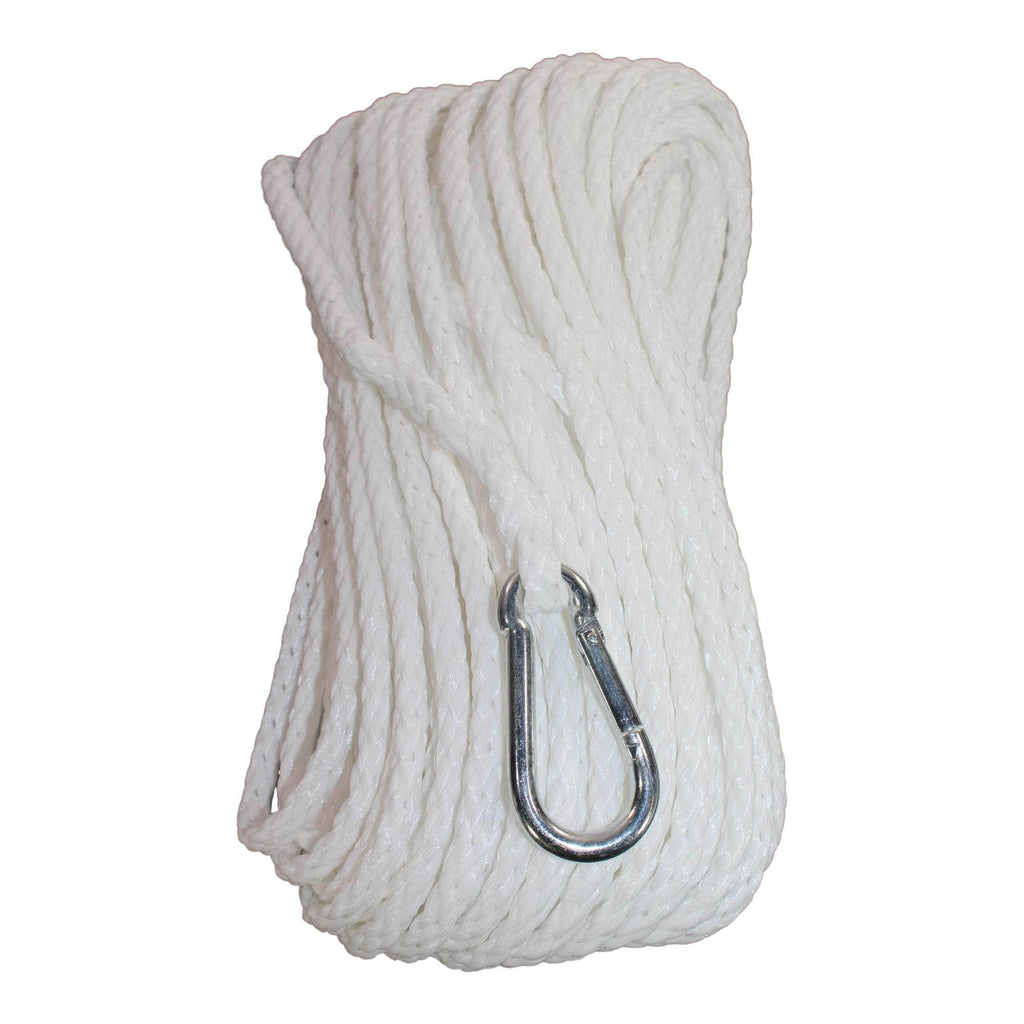 SGT KNOTS #21 Braided Seine Twine - Durable Nylon and All Purpose Utility  Cord for Crafting, Construction (915ft, White)