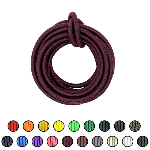 Fluorescent Reflective 550 Paracord (Reflective Burgundy, 50 Pack)