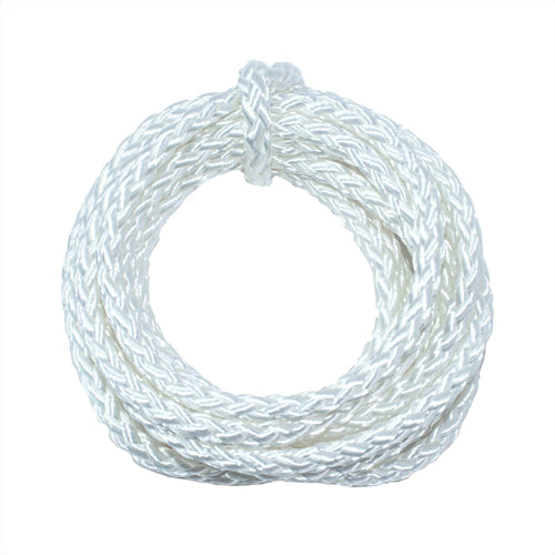 Premium White Twisted Nylon Rope - Multipurpose Utility Line (25 Feet, 2  Inch)