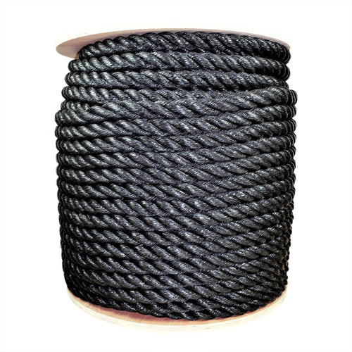 SGT KNOTS Solid Braid Polyester Rope Oil UV Rot Resistant 3/16 X 100Ft,  White