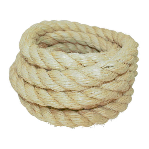 Twisted Sisal Rope SGT KNOTS Moisture/Weather Resistant, Indoor