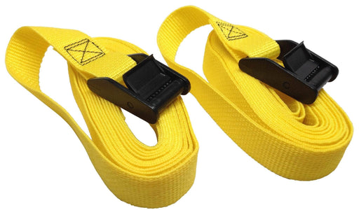 yellow Cam Buckle Lashing Strap