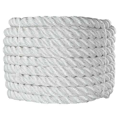 Double Braided 100% Nylon Rope 100-ft x 1/4-inch-14-DB-100