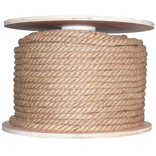 Jute Twine Cord Rope Ribbon, 1/8-inch, 25-yard, Natural