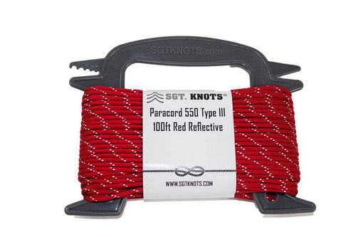 Buy Paracord 550 type III Orange / Grey Shockwave from the expert -  123Paracord