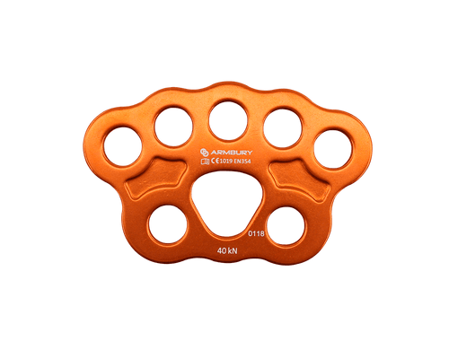 101mm x 158mm / Orange ARM-Rig-MPlate-Orange ARMBURY Climbing Gear