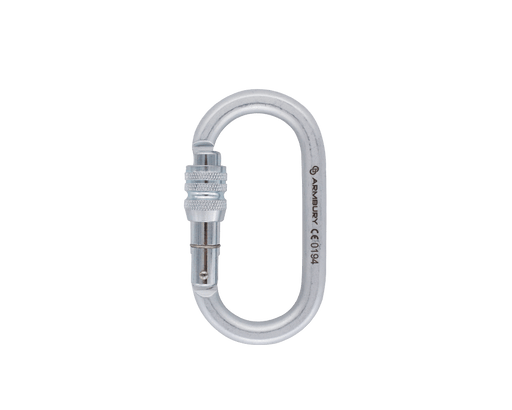 109mm x 58mm / Silver / O Screw ARM-OSteel-Screw SGT KNOTS Climbing Gear