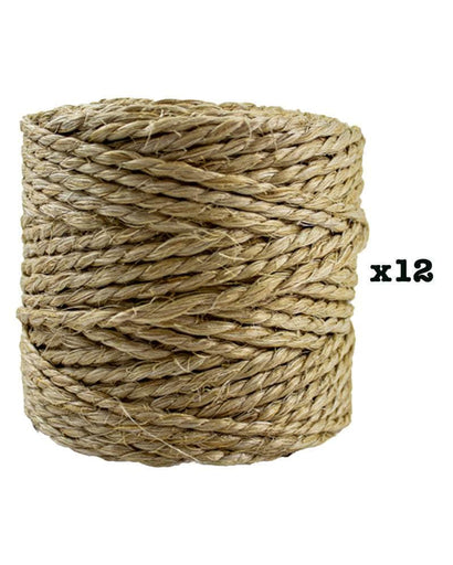 SGT KNOTS Twisted Sisal Rope For Cat Tree Replacement Parts - Sisal Twine  Natural Rope And Thick Twine For Crafts, DIY, Gardening, Decor, Indoor,  Outdoor Use - Sisal Rope In Multiple Lengths