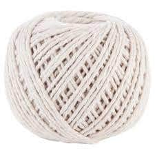 Macrame Cord 100% Cotton Twine - All Natural Twine - Food Safe and Unbleached - Great for Macrame, Cooking or Crafts