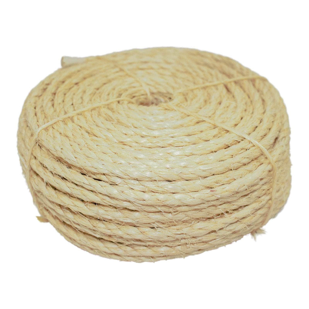 Sisal Twisted Twine Rope - Natural - Medium x 525' from KINGCORD