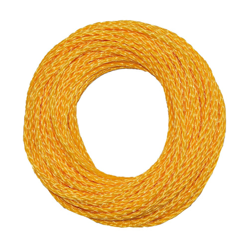 Hausworth Silk Rope Solid Braided Twisted Ropes | Pack of 2 Decorative Twisted Satin Shiny Soft Rope | Thick Rope Length 10M with 7mm Diameter 