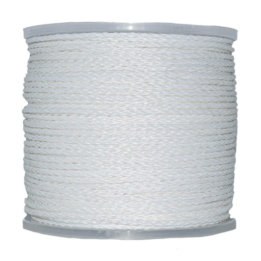 3/16 in / 1000 ft / White SK-HBPP-316x1000-White SGT KNOTS Hollow Braid Rope