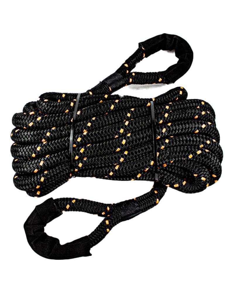 Black)Elastic Tow Rope Nylon MTB Bike Traction Rope Outdoor With