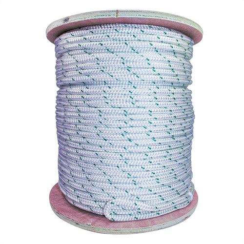 3/8 in / 600 ft / White (May or May Not Include Green Tracer) SK-DBPR-38x600 SGT KNOTS Double Braid Rope