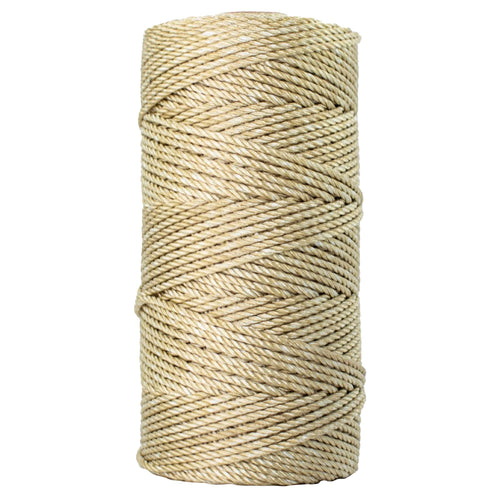 100 Feet Nautical Rope for Crafts, 6mm Thick Jute Twine (Brown)