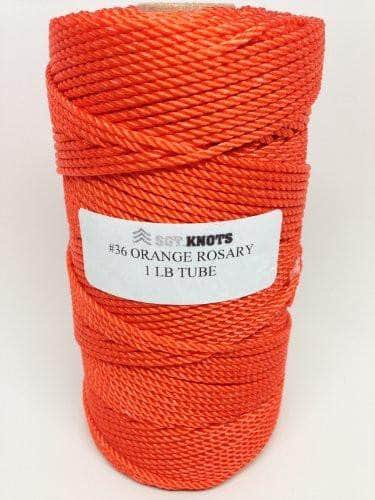 Rosary Twine #36 (2.16 mm) - Sgt Knots - 3 Strand Twisted Nylon Crafting Twine Made for Rosaries - Easy to Work with, Soft, Even Consistency, Holds KN