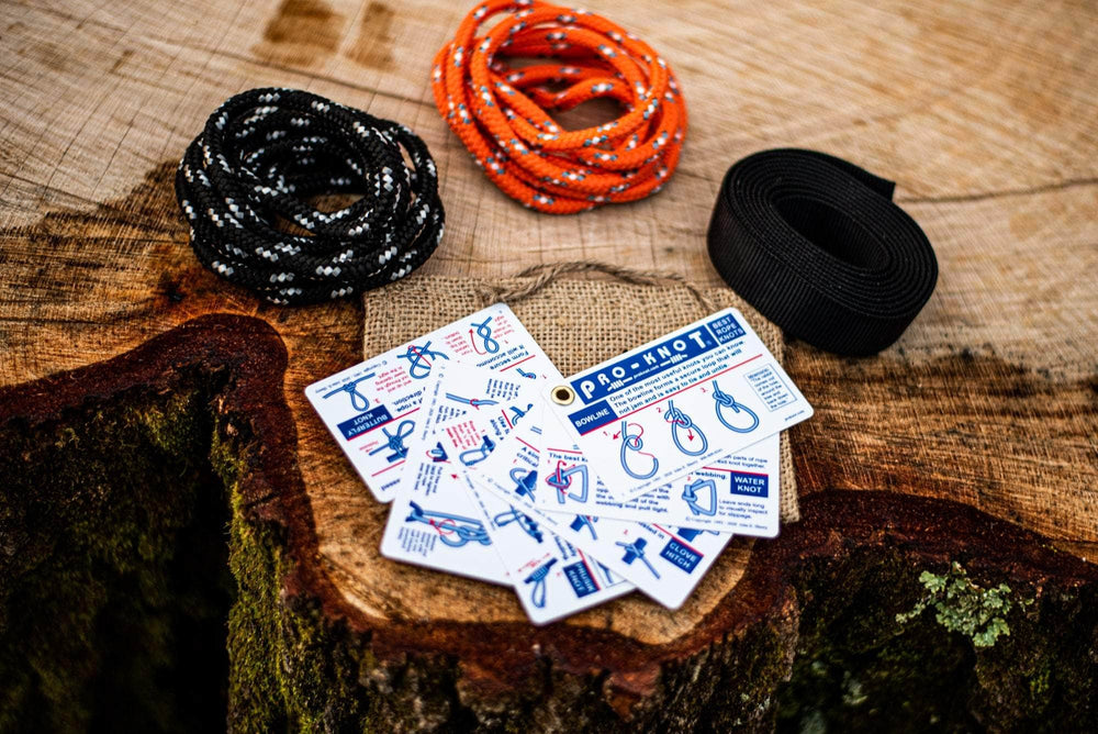 Knot Tying Kit With Waterproof Reference Cards SGT KNOTS®