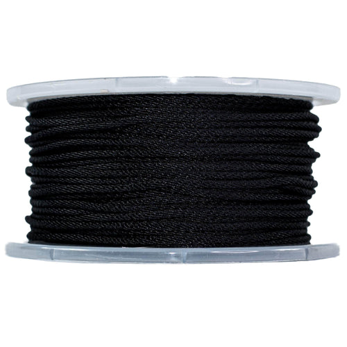 1/8 inch, Black Dacron Guy Rope (1,000 ft Spool)