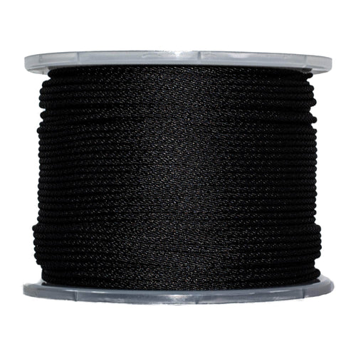 Quality Nylon Rope 1/4 Inch Black Dacron Polyester Rope 500, 59% OFF