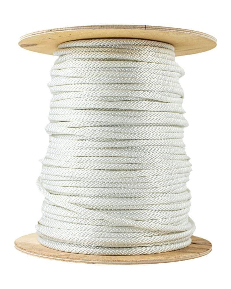 Solid Braid Polyester with Galvanized Cable Core Flagpole Rope