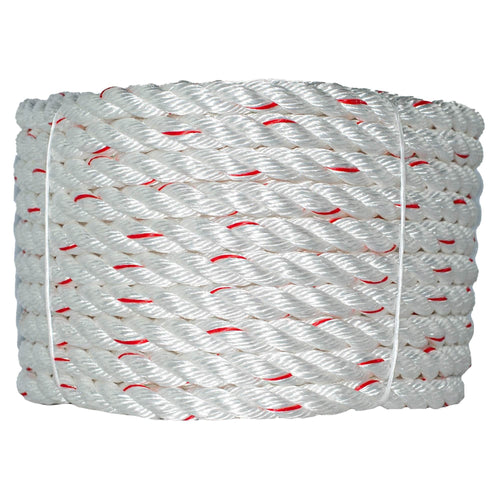 100% Cotton Twisted Rope White 39 Ft. all-purpose soft and strong rope