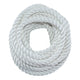 5/8 in / 25 ft / White SK-TP-58x25ft-White SGT KNOTS Twisted Rope